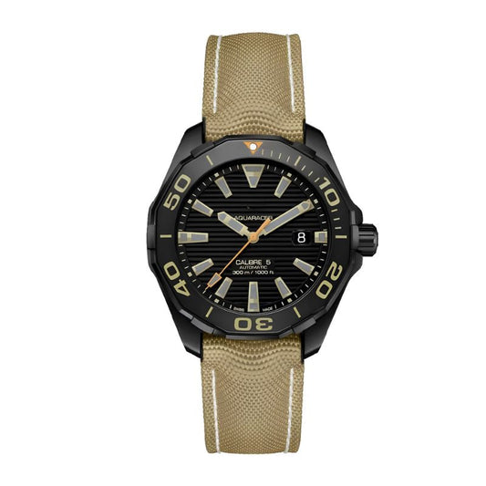 Aquaracer WAY208C.FC6383 “Black Dial”
