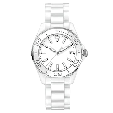 Aquaracer Full Ceramic White Dial 35mm